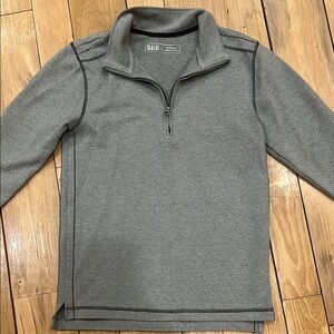BKE Gray Zip Up Sweater